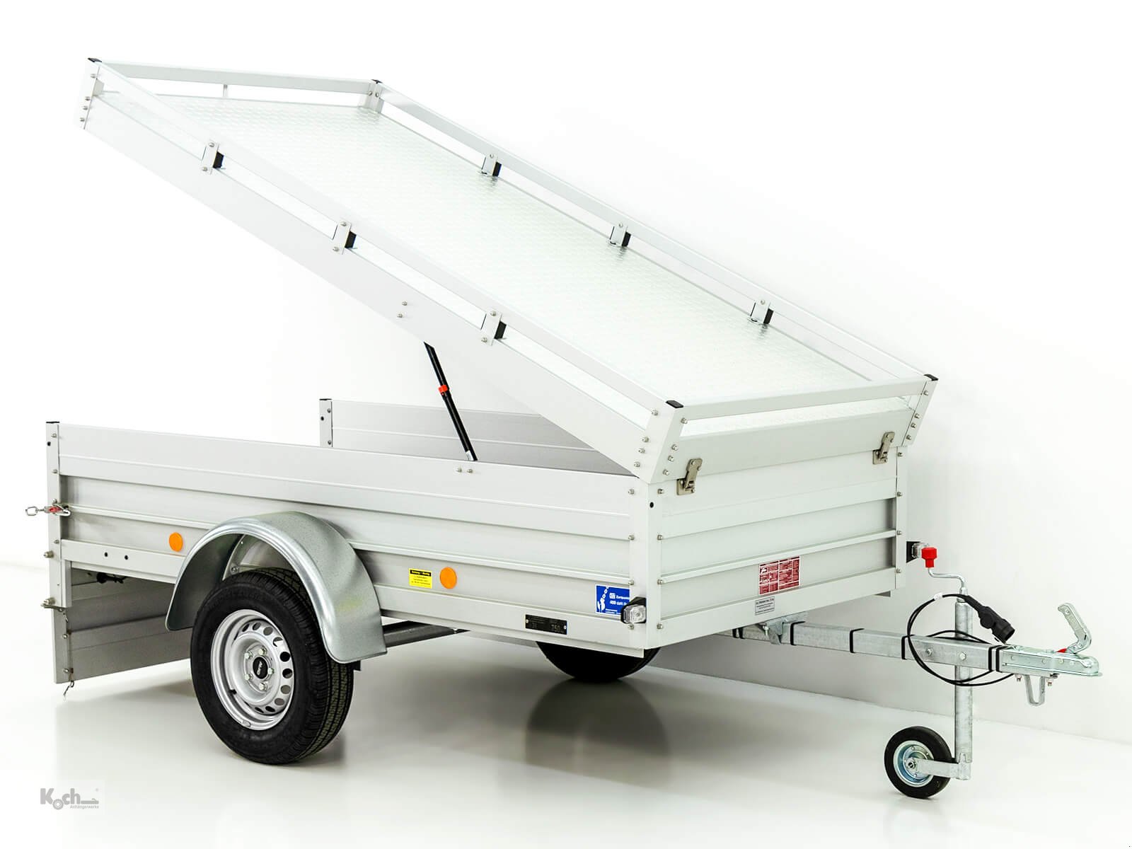 Anhänger des Typs Koch Deckelanhänger 125x250cm Höhe:50cm 750kg|Typ U4|Angebot (Ko10400475So), Neumaschine in Winsen (Luhe) (Bild 2)